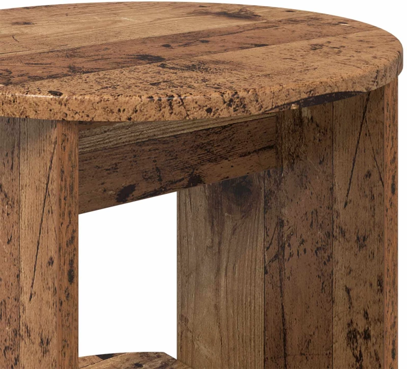 vidaXL Βοηθητικό ντουλάπι Παλιό ξύλο 40 x 40 x 75 cm