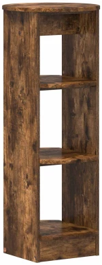 vidaXL Βοηθητικό ντουλάπι Καπνιστή Δρυς 40 x 40 x 100 cm
