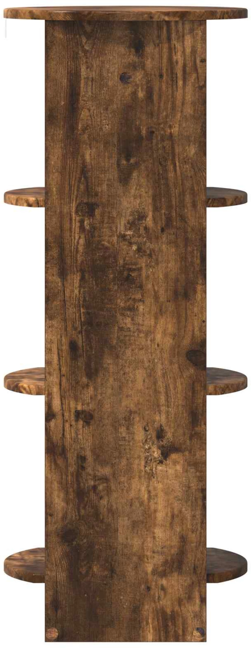 vidaXL Βοηθητικό ντουλάπι Καπνιστή Δρυς 40 x 40 x 100 cm