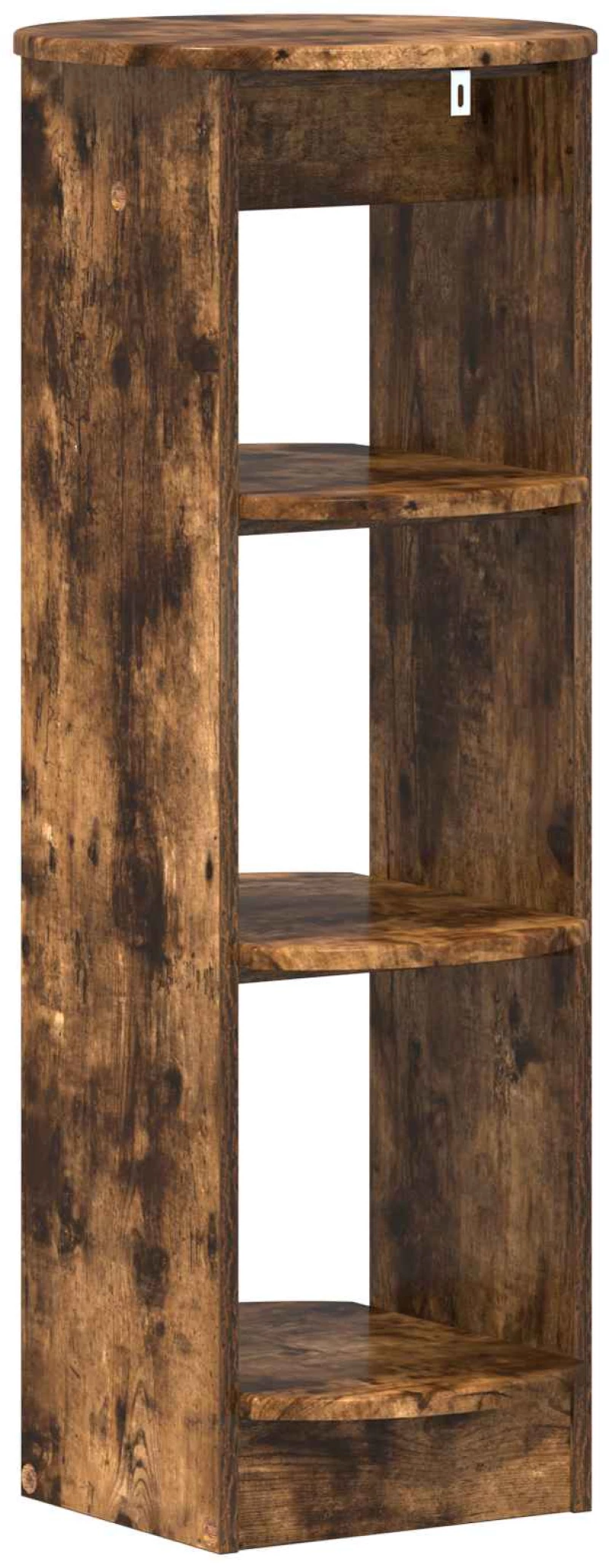 vidaXL Βοηθητικό ντουλάπι Καπνιστή Δρυς 40 x 40 x 100 cm