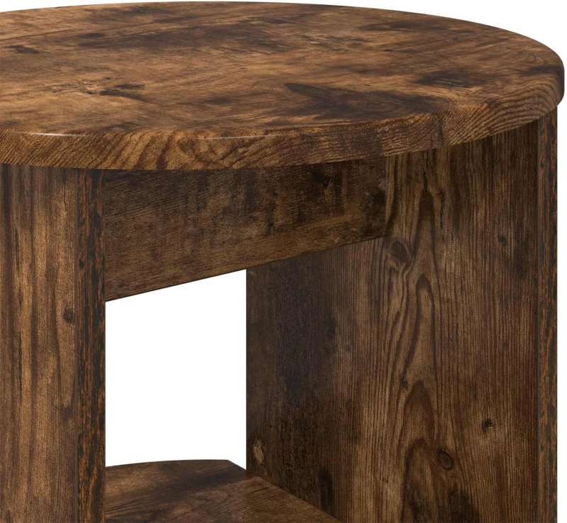 vidaXL Βοηθητικό ντουλάπι Καπνιστή Δρυς 40 x 40 x 100 cm