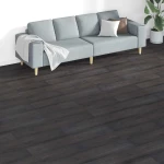 vidaXL Πλάκες Δαπέδου 18 pcs Σκούρο Γκρι 5,26 τ.μ. PVC