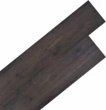 vidaXL Πλάκες Δαπέδου 18 pcs Σκούρο Γκρι 5,26 τ.μ. PVC