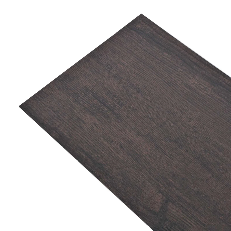 vidaXL Πλάκες Δαπέδου 18 pcs Σκούρο Γκρι 5,26 τ.μ. PVC