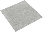 vidaXL Χαλί 20 pcs Ανοιχτό γκρι 50 x 50 cm 100% Πολυπροπυλένιο