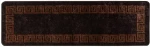 vidaXL Χαλί Runner MARSA Μαύρο 100 x 300 cm Πολυέστερ και PVC
