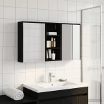 vidaXL Σετ Ντουλαπιών Μπάνιου 3 pcs 116 x 16 x 62,5 εκ.