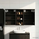 vidaXL Σετ Ντουλαπιών Μπάνιου 3 pcs 116 x 16 x 62,5 εκ.