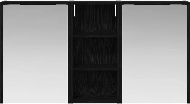 vidaXL Σετ Ντουλαπιών Μπάνιου 3 pcs 116 x 16 x 62,5 εκ.