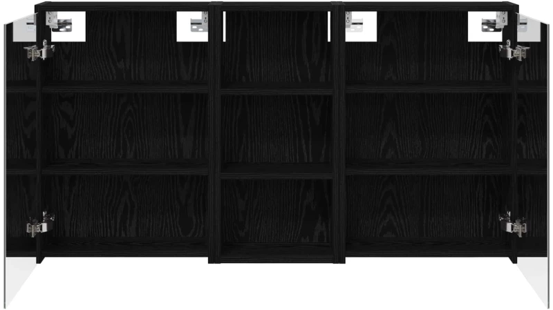 vidaXL Σετ Ντουλαπιών Μπάνιου 3 pcs 116 x 16 x 62,5 εκ.