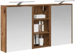 vidaXL Σετ Ντουλαπιών Μπάνιου 3 pcs 116 x 16 x 62,5 εκ.