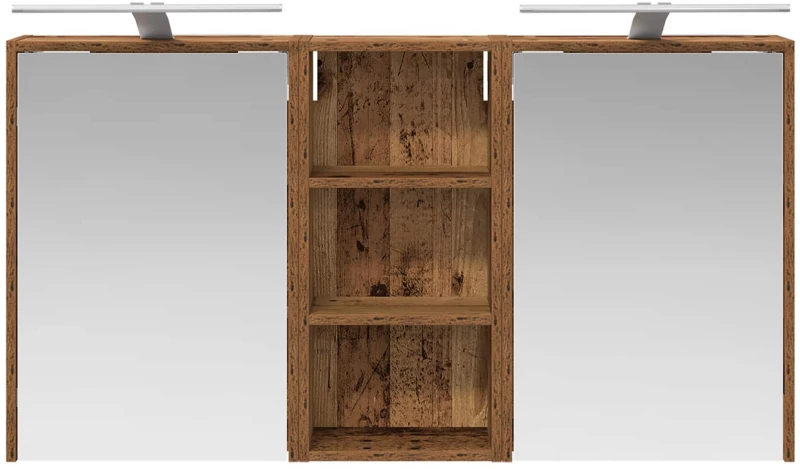 vidaXL Σετ Ντουλαπιών Μπάνιου 3 pcs 116 x 16 x 62,5 εκ.