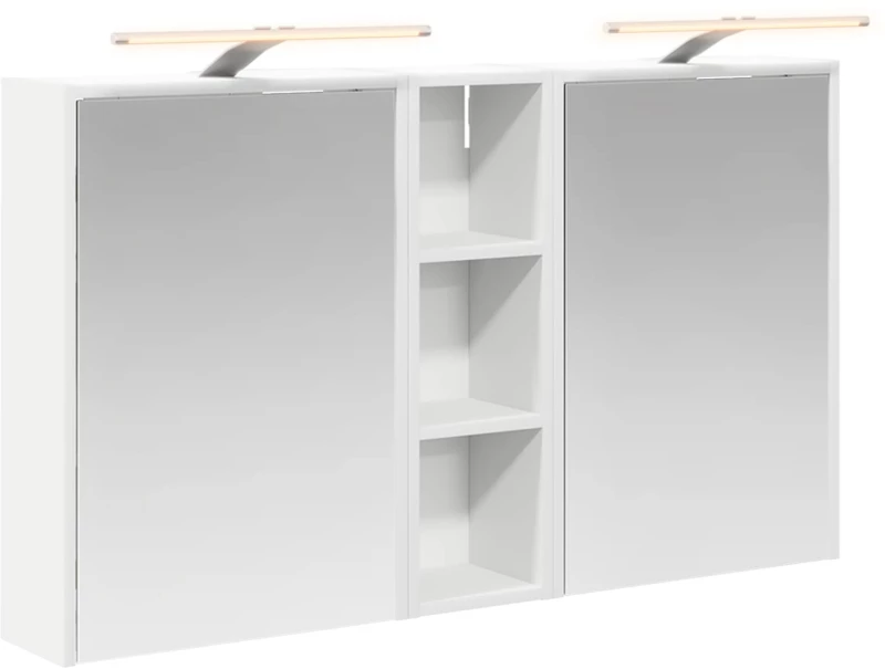 vidaXL Σετ Ντουλαπιών Μπάνιου 3 pcs 106 x 16 x 62,5 εκ.