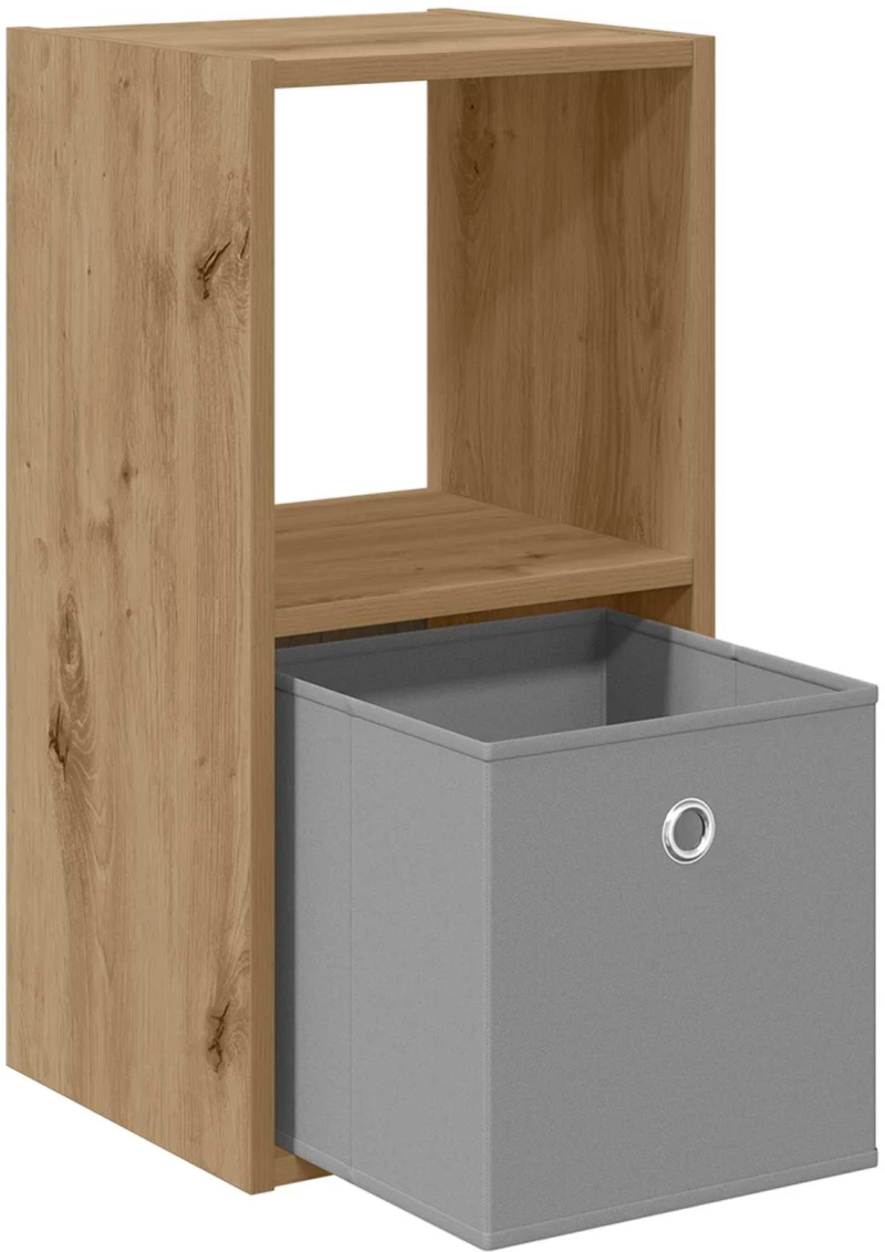 vidaXL Κομοδίνο Artisan Oak 30,5 x 27 x 59,5 εκ Επεξεργασμένο ξύλο