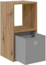 vidaXL Κομοδίνο Artisan Oak 30,5 x 27 x 59,5 εκ Επεξεργασμένο ξύλο