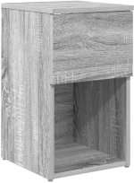 vidaXL Ντουλάπι κρεβατιού 2 pcs Γκρι Sonoma 29 x 31,5 x 49 εκ