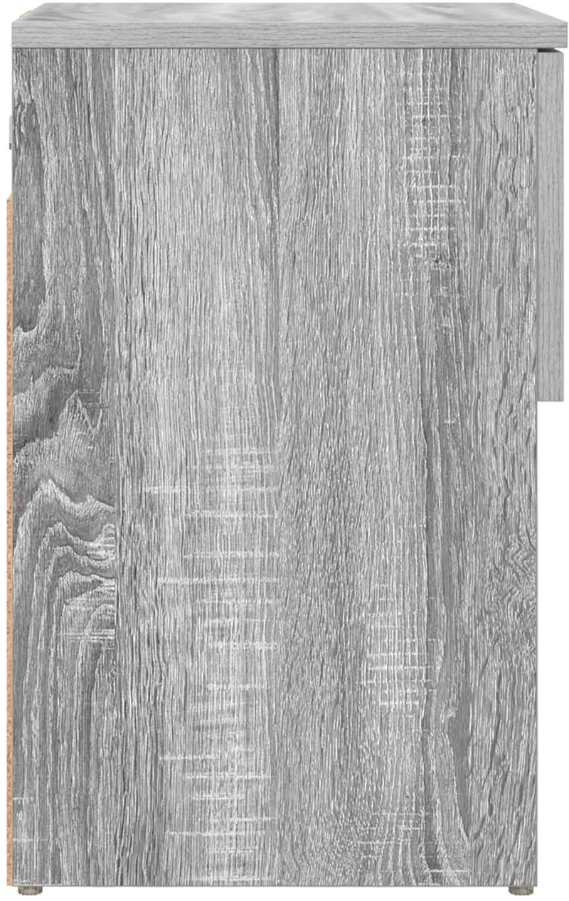 vidaXL Ντουλάπι κρεβατιού 2 pcs Γκρι Sonoma 29 x 31,5 x 49 εκ
