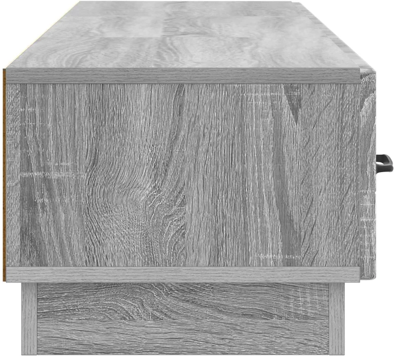 vidaXL Ντουλάπι TV Γκρι Sonoma 147 x 34,5 x 27 εκ Επεξεργασμένο Ξύλο
