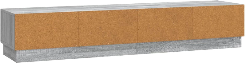 vidaXL Ντουλάπι TV Γκρι Sonoma 147 x 34,5 x 27 εκ Επεξεργασμένο Ξύλο