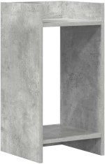 vidaXL Βάση φυτών με ράφι Σκυρόχρωμο Γκρι 30 x 30 x 60 cm