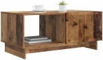 vidaXL Τραπεζάκι σαλονιού Παλαιωμένο ξύλο 90 x 50 x 40 cm