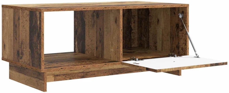 vidaXL Τραπεζάκι σαλονιού Παλαιωμένο ξύλο 90 x 50 x 40 cm
