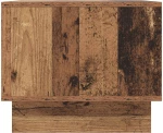 vidaXL Τραπεζάκι σαλονιού Παλαιωμένο ξύλο 90 x 50 x 40 cm