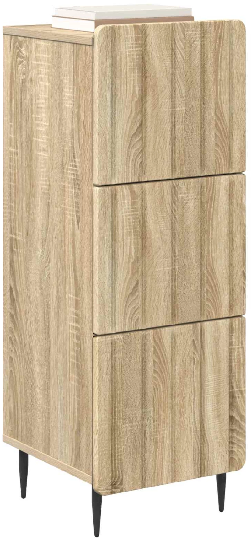 vidaXL Ντουλάπι με Συρτάρια Sonoma Δρυς 33 x 34,5 x 92 εκ.
