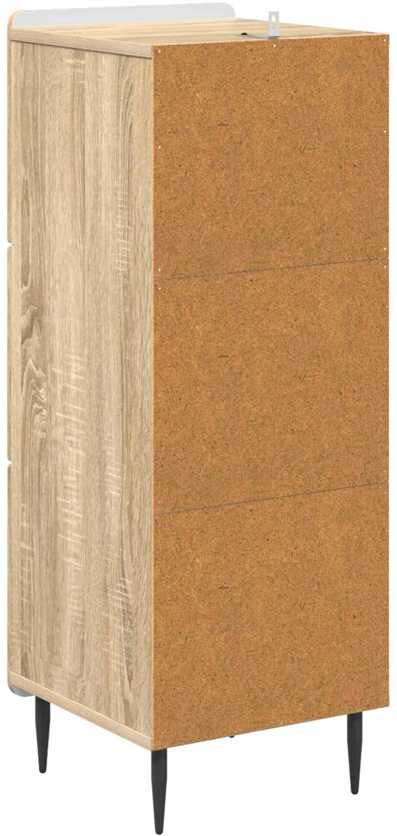 vidaXL Ντουλάπι με Συρτάρια Sonoma Δρυς 33 x 34,5 x 92 εκ.