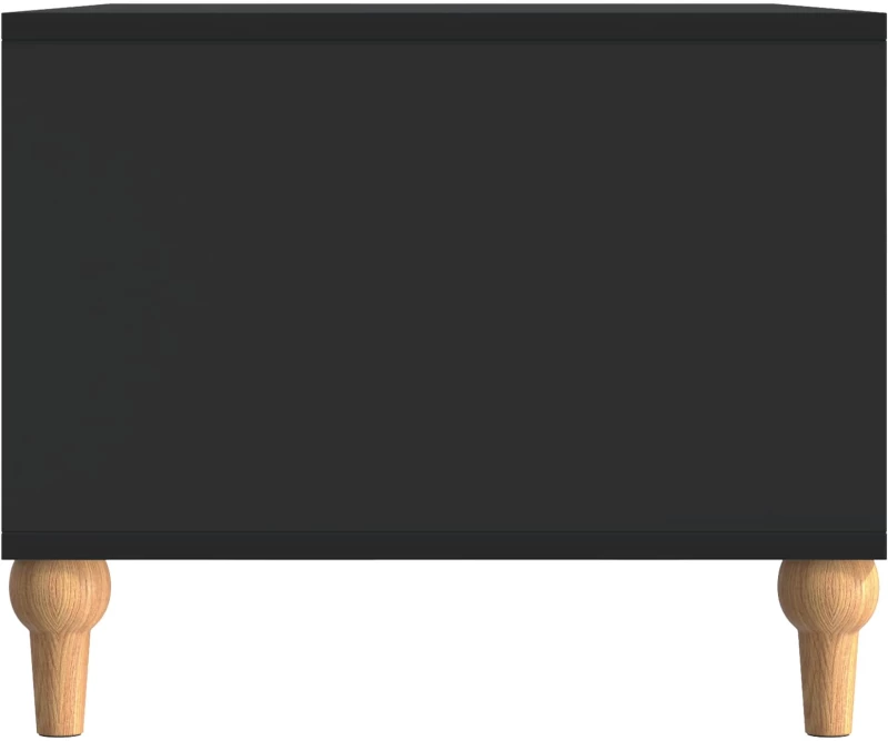 vidaXL Τραπεζάκι σαλονιού Μαύρο 90 x 50 x 40 cm Επεξεργασμένο Ξύλο