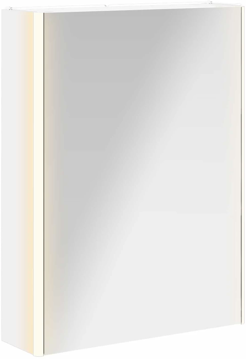vidaXL Καθρέφτης Ντουλάπα Μπάνιου Λευκό 53,5 x 15,5 x 70 εκ.