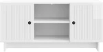 vidaXL Ντουλάπι TV 102 x 34,5 x 50 εκ. Γυαλιστερό Λευκό