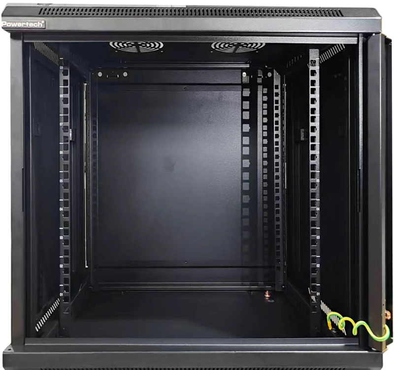 POWERTECH επιτοίχια καμπίνα rack 19" NETW-0055, 600 x 450 x 636mm, 12U