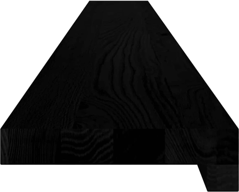 vidaXL Περβάζια παραθύρων 2 τεμ. Σκ. Καφέ 140x15x2εκ. Μασίφ Ξύλο Δρυός