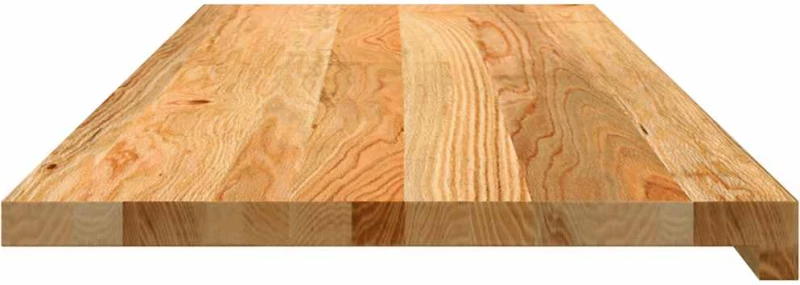 vidaXL Περβάζια παραθύρων 2 τεμ. Αν. Καφέ 110x40x2εκ. Μασίφ Ξύλο Δρυός