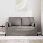 vidaXL Καναπές Taupe 139 x 78 x 80 εκ ύφασμα