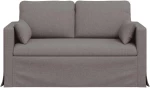 vidaXL Καναπές Taupe 139 x 78 x 80 εκ ύφασμα