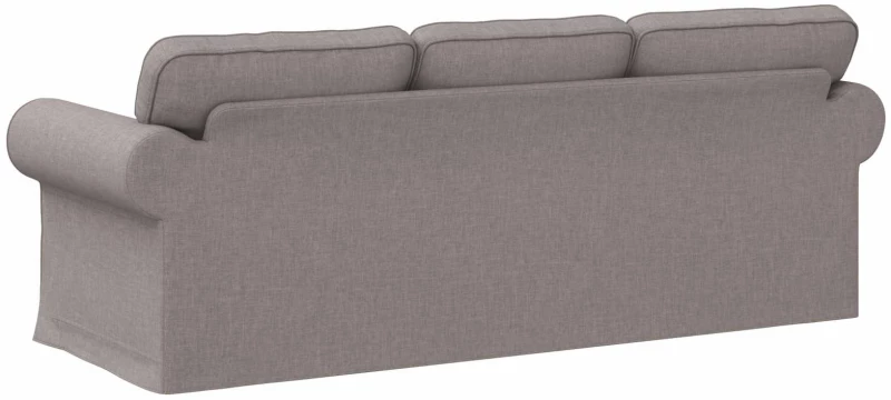 vidaXL Καναπές Taupe 215 x 82 x 80 εκ ύφασμα