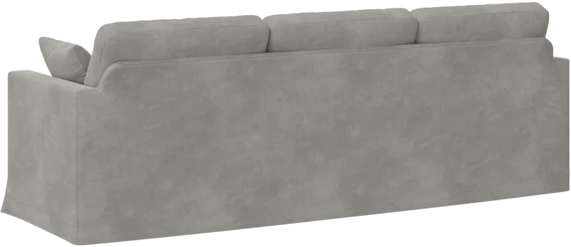 vidaXL Καναπές Ανοιχτό γκρι 228 x 78 x 80 εκ Βελούδο