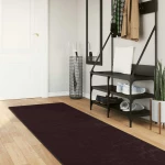 vidaXL Χαλί Runner MARSA Ανθρακί 80 x 350 εκ. Πολυέστερ και PVC