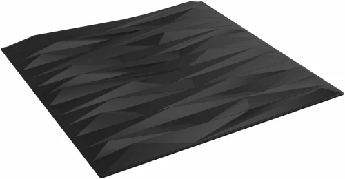 vidaXL Πάνελ τοίχου 24 pcs Μαύρη Πέτρα 50 x 50 cm Φελιζόλ XPS