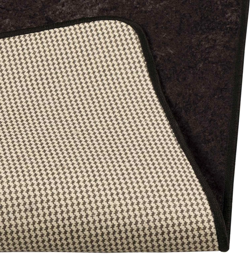 vidaXL Χαλί Runner MARSA Ανθρακί 100 x 450 εκ. Πολυέστερ και PVC