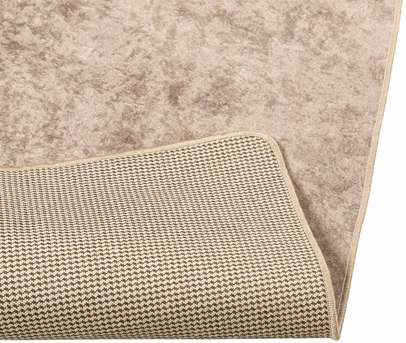 vidaXL Χαλί Runner MARSA Μπεζ 120 x 170 cm Πολυέστερ και PVC