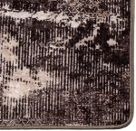 vidaXL Χαλί Runner MARSA Μαύρο 50 x 150 cm Πολυέστερ και PVC