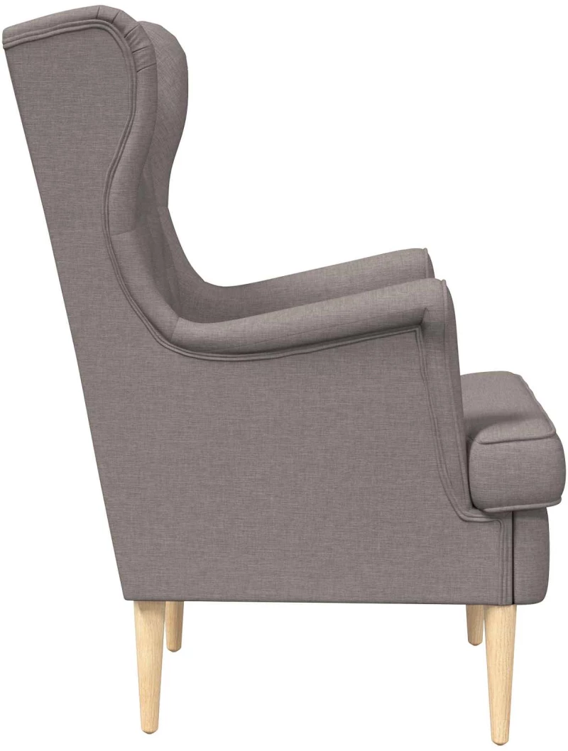 vidaXL Πολυθρόνα Taupe Ύφασμα