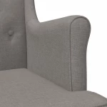 vidaXL Πολυθρόνα Taupe Ύφασμα