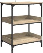 vidaXL Καρότσι Κουζίνας Δρύς Sonoma 60 x 41 x 80,5 εκ.
