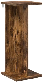 vidaXL Βάση φυτών 2 pcs Καπνιστή Δρυς 25 x 25,5 x 60,5 εκ.