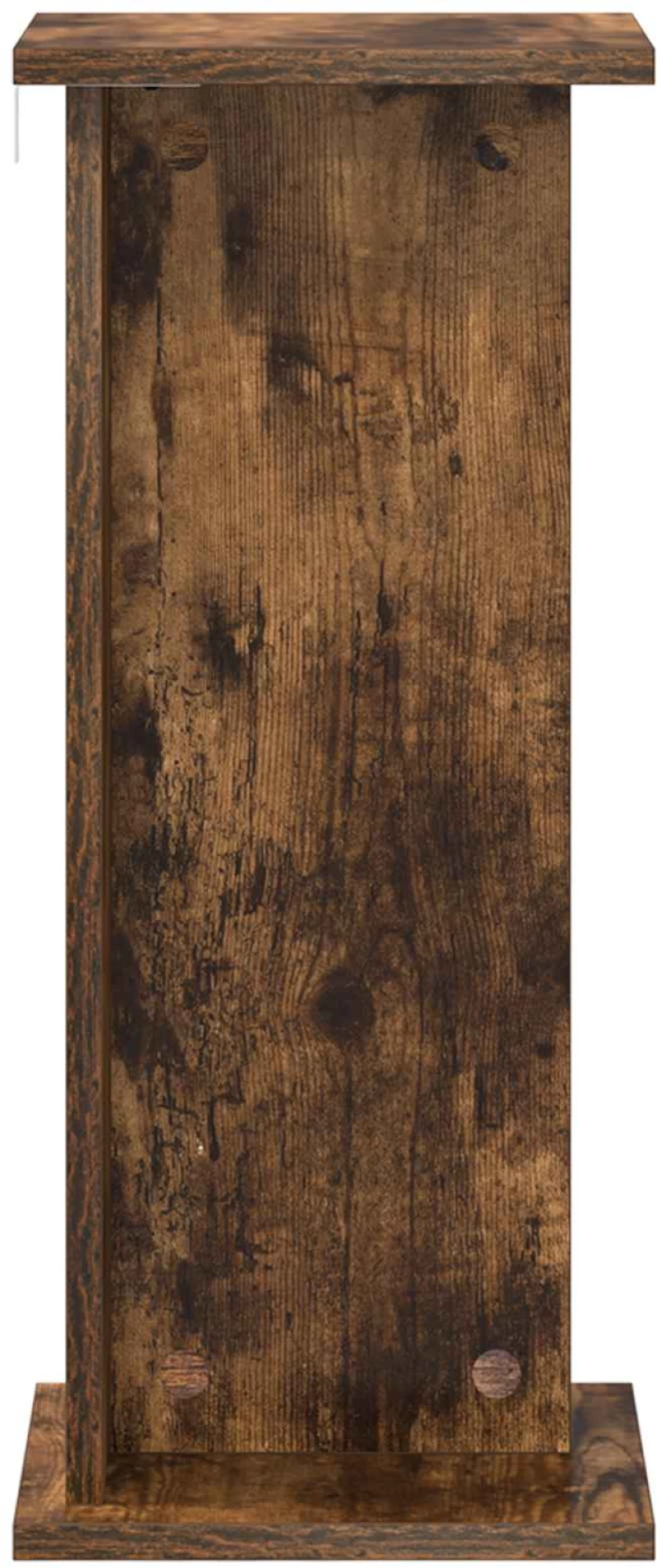 vidaXL Βάση φυτών 2 pcs Καπνιστή Δρυς 25 x 25,5 x 60,5 εκ.