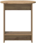 vidaXL Τραπεζάκι Πλευράς Artisan Δρυς 50 x 39,5 x 55 εκ